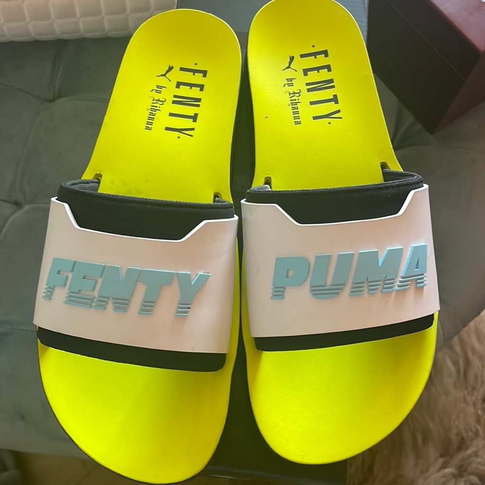 Women's FENTY surf slides size 8.5.